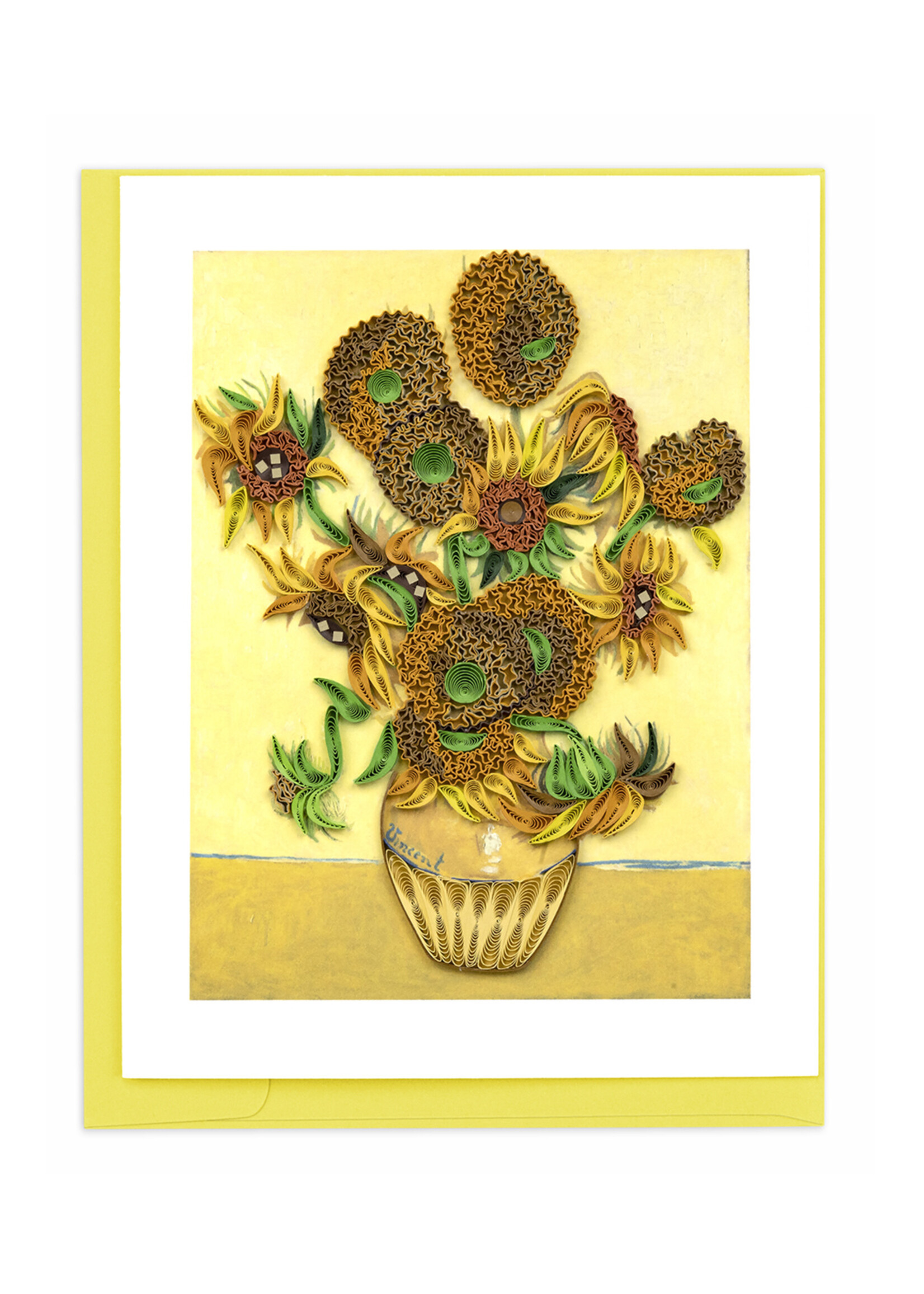 Quilling Cards Sunflowers - Artist Series Quilling Card