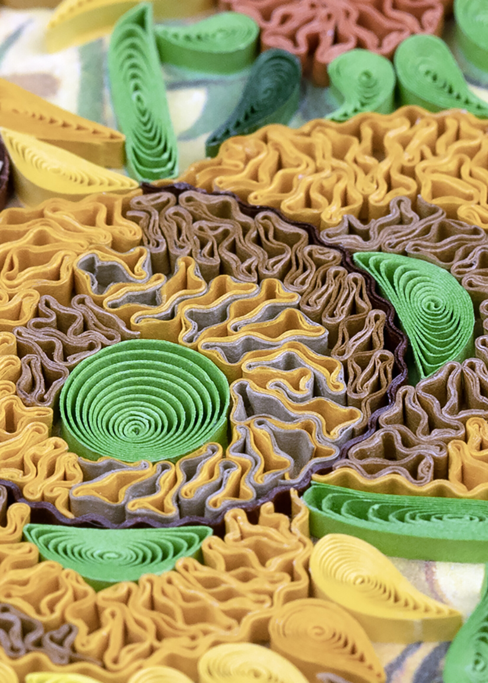 Quilling Cards Sunflowers - Artist Series Quilling Card