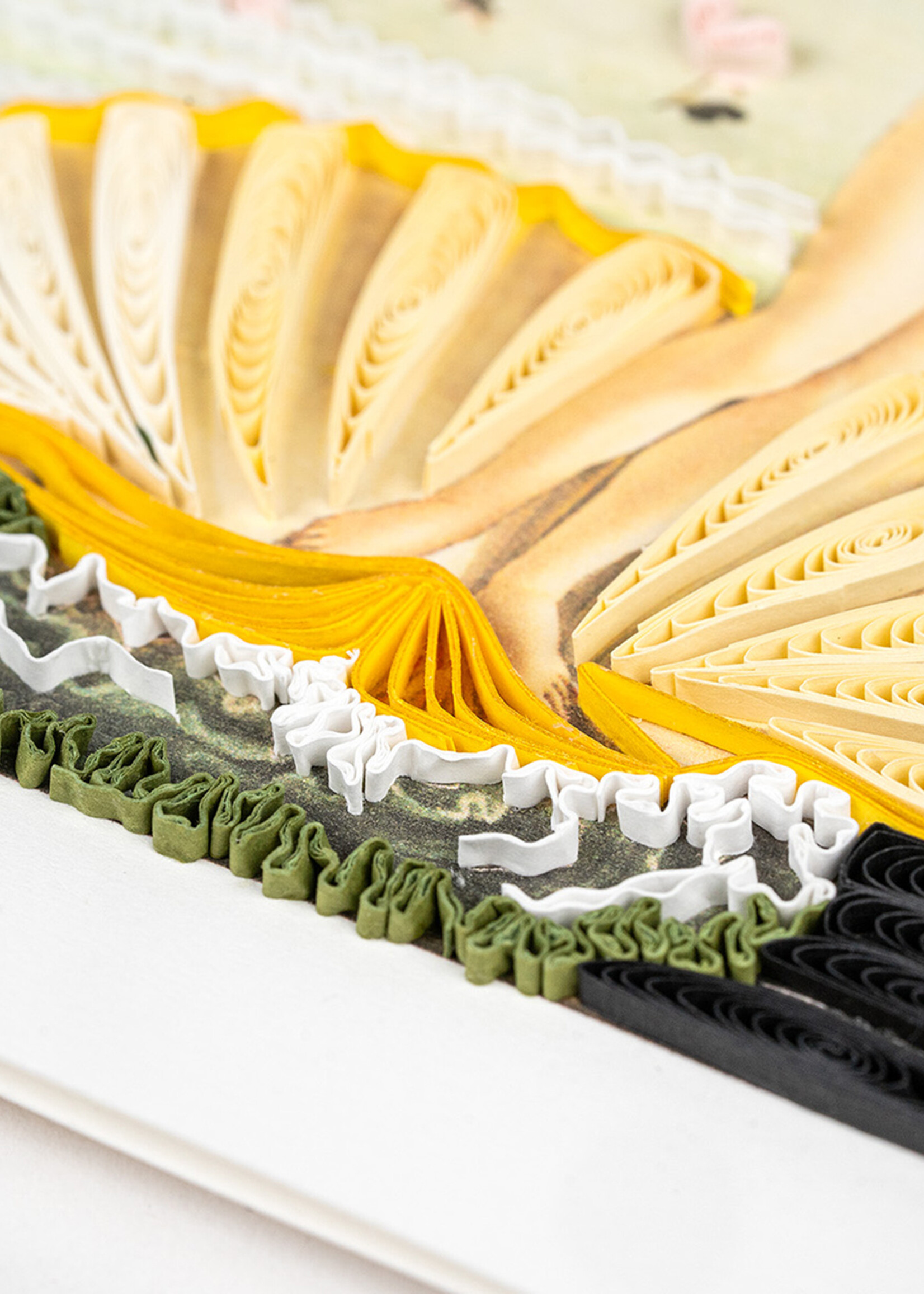 Quilling Cards FINAL SALE - The Birth Of Venus - Artist Series Quilling Card