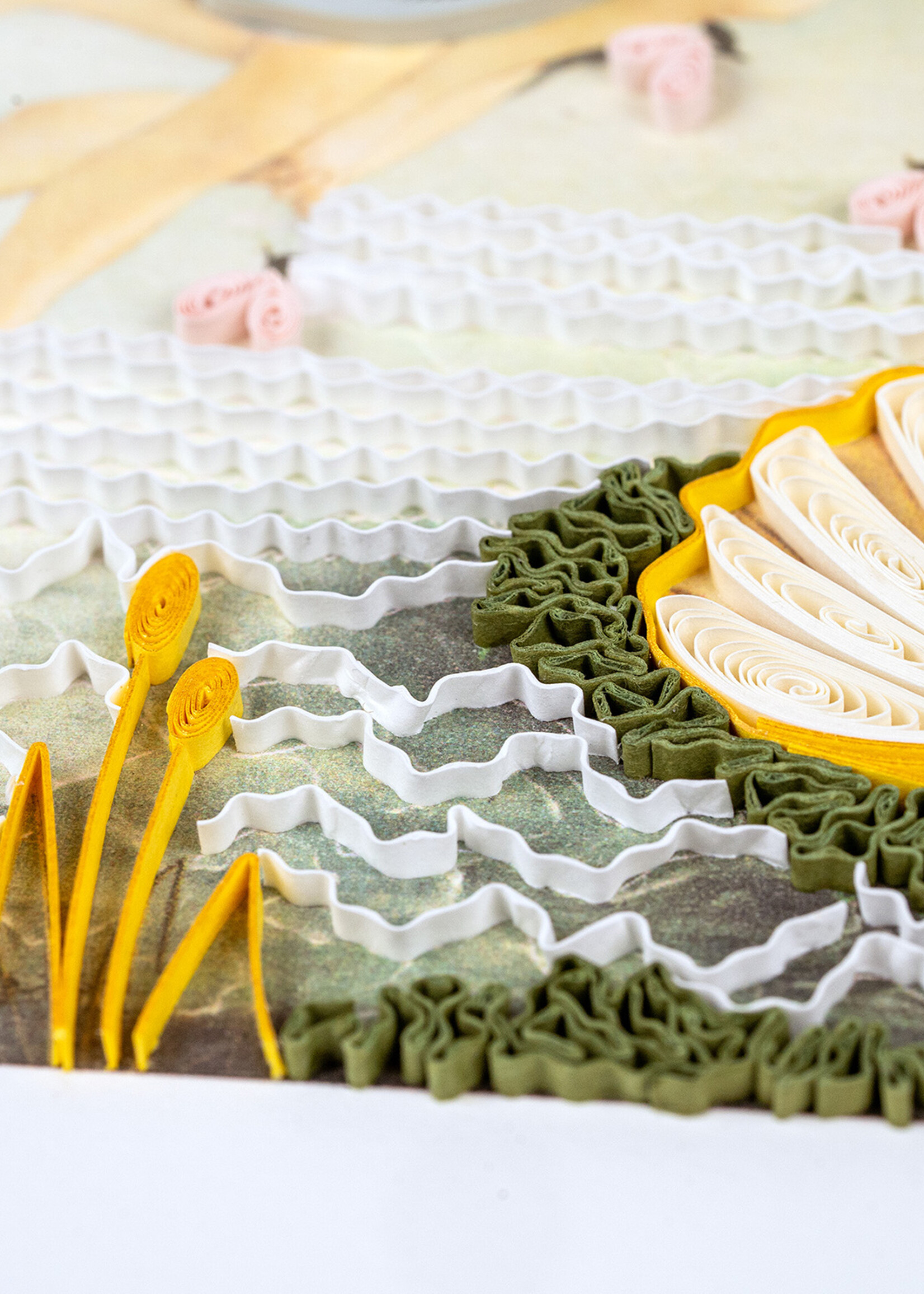 Quilling Cards FINAL SALE - The Birth Of Venus - Artist Series Quilling Card