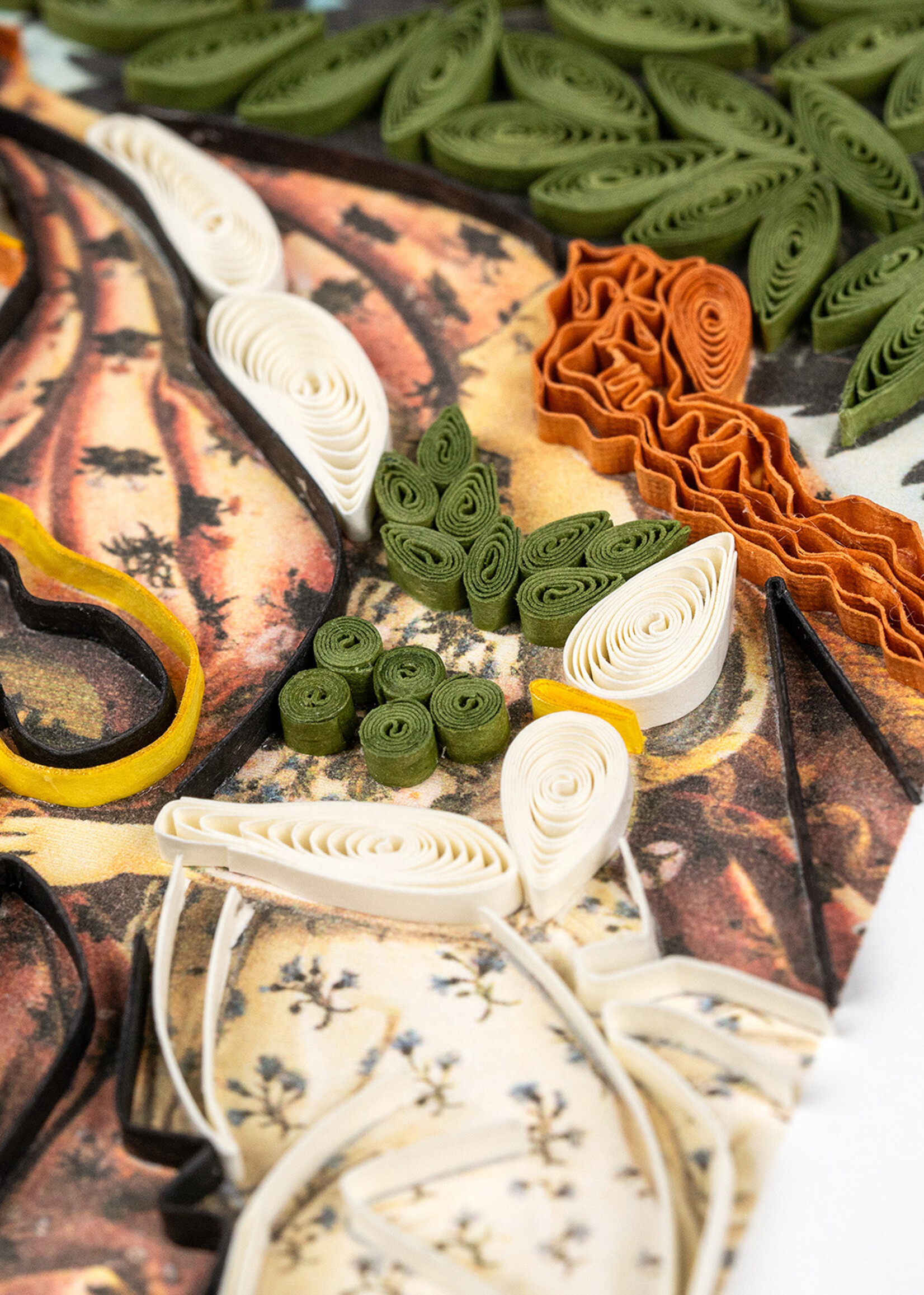 Quilling Cards FINAL SALE - The Birth Of Venus - Artist Series Quilling Card