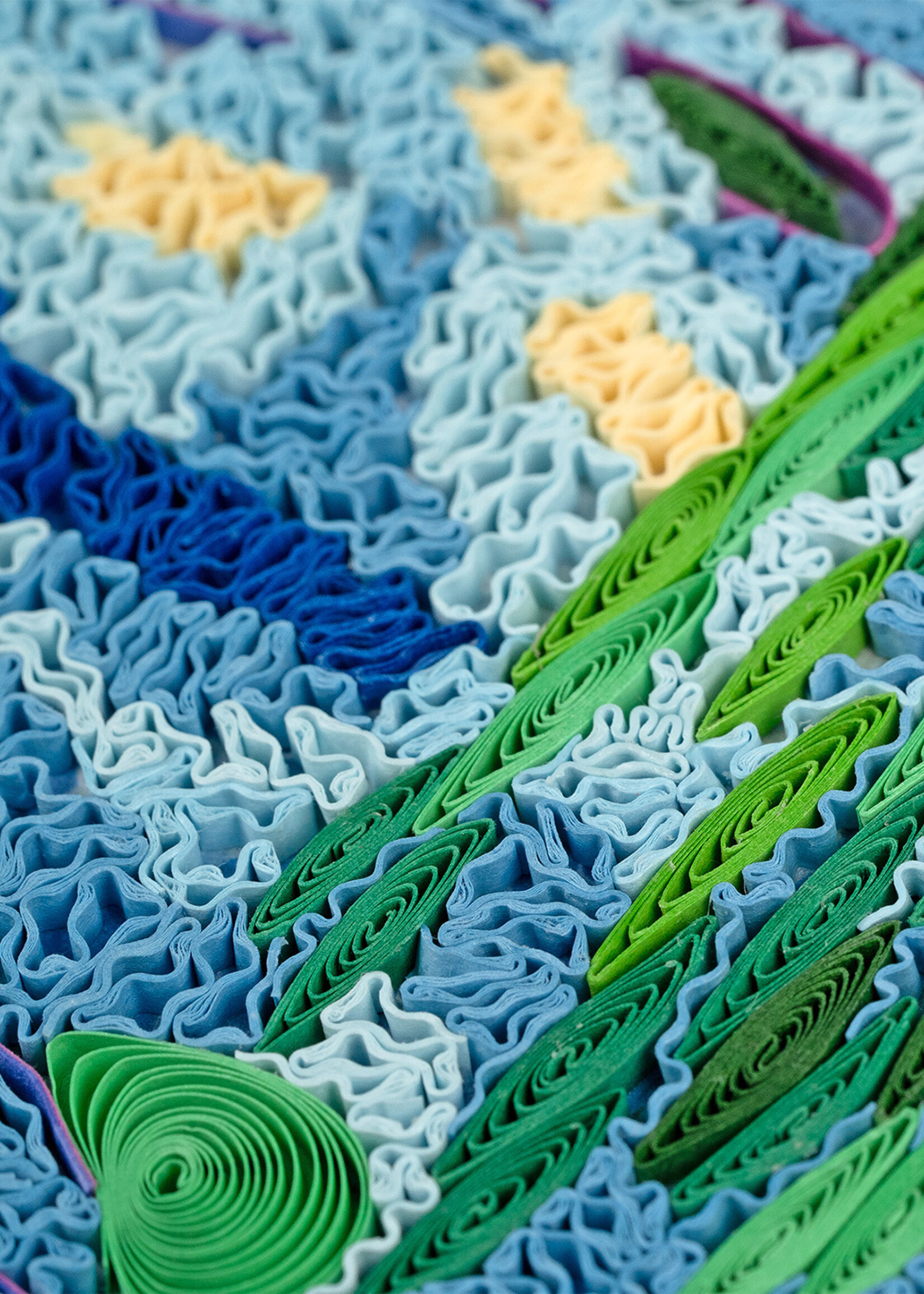 Quilling Cards Water Lilies - Artist Series Quilling Card