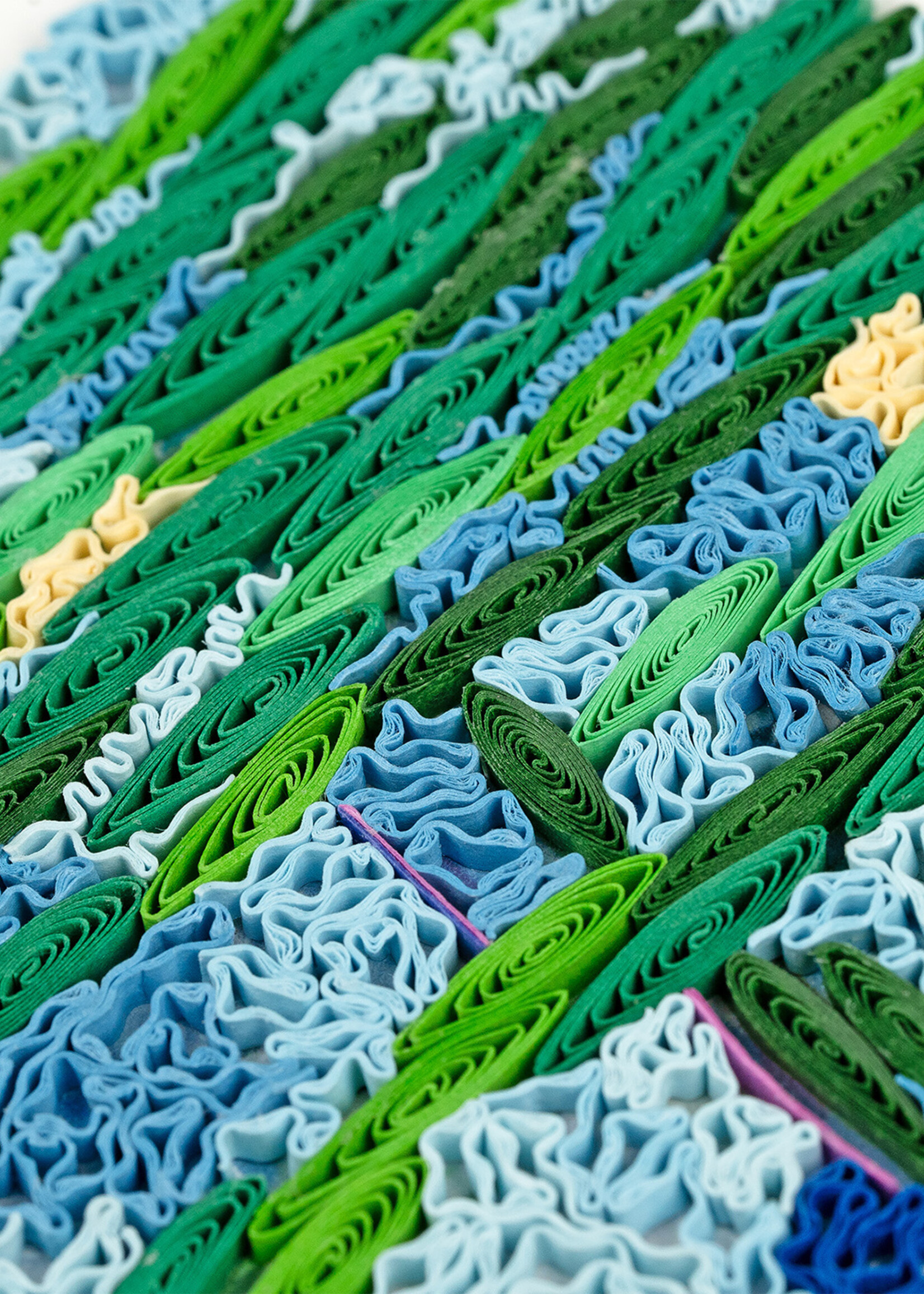Quilling Cards Water Lilies - Artist Series Quilling Card