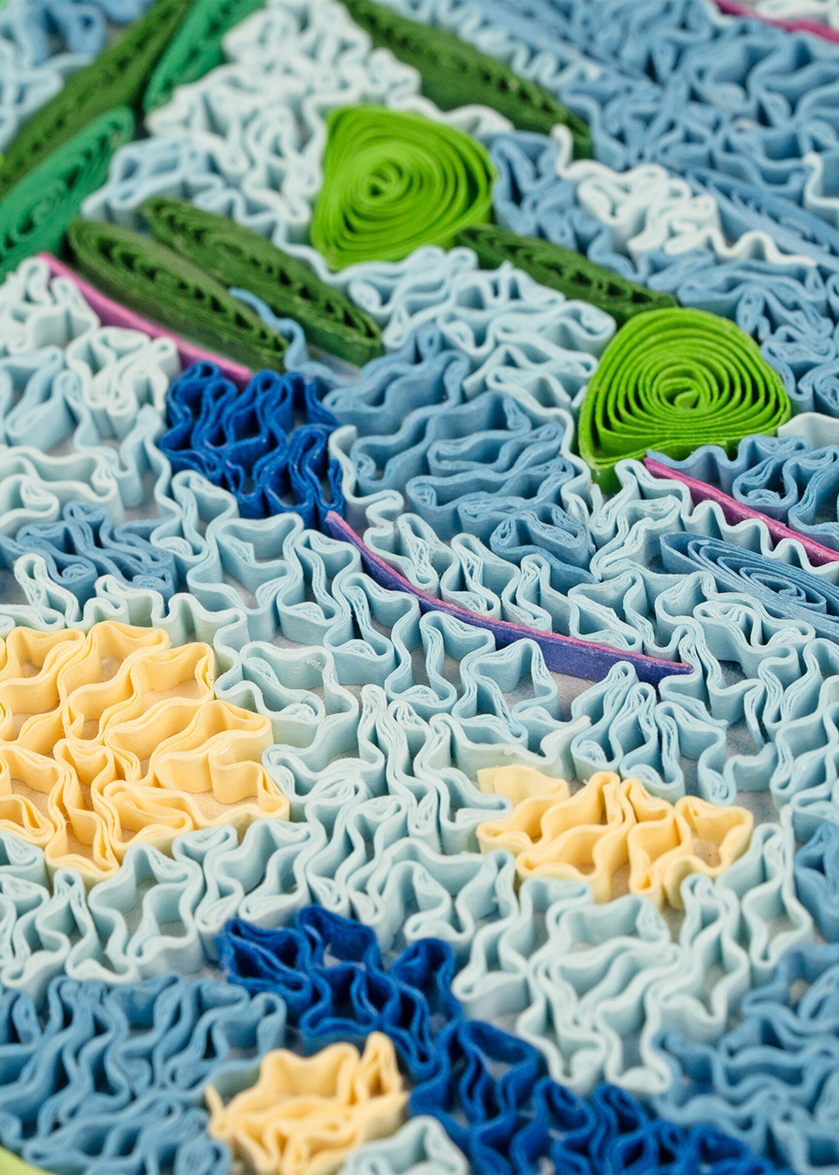 Quilling Cards Water Lilies - Artist Series Quilling Card