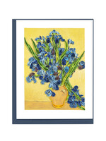 Quilling Cards Irises - Artist Series Card