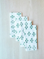 Mended FINAL SALE - Sage Green Dogwood Napkin Set