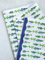 Mended FINAL SALE - 18" x  90" Bluebonnets Table Runner