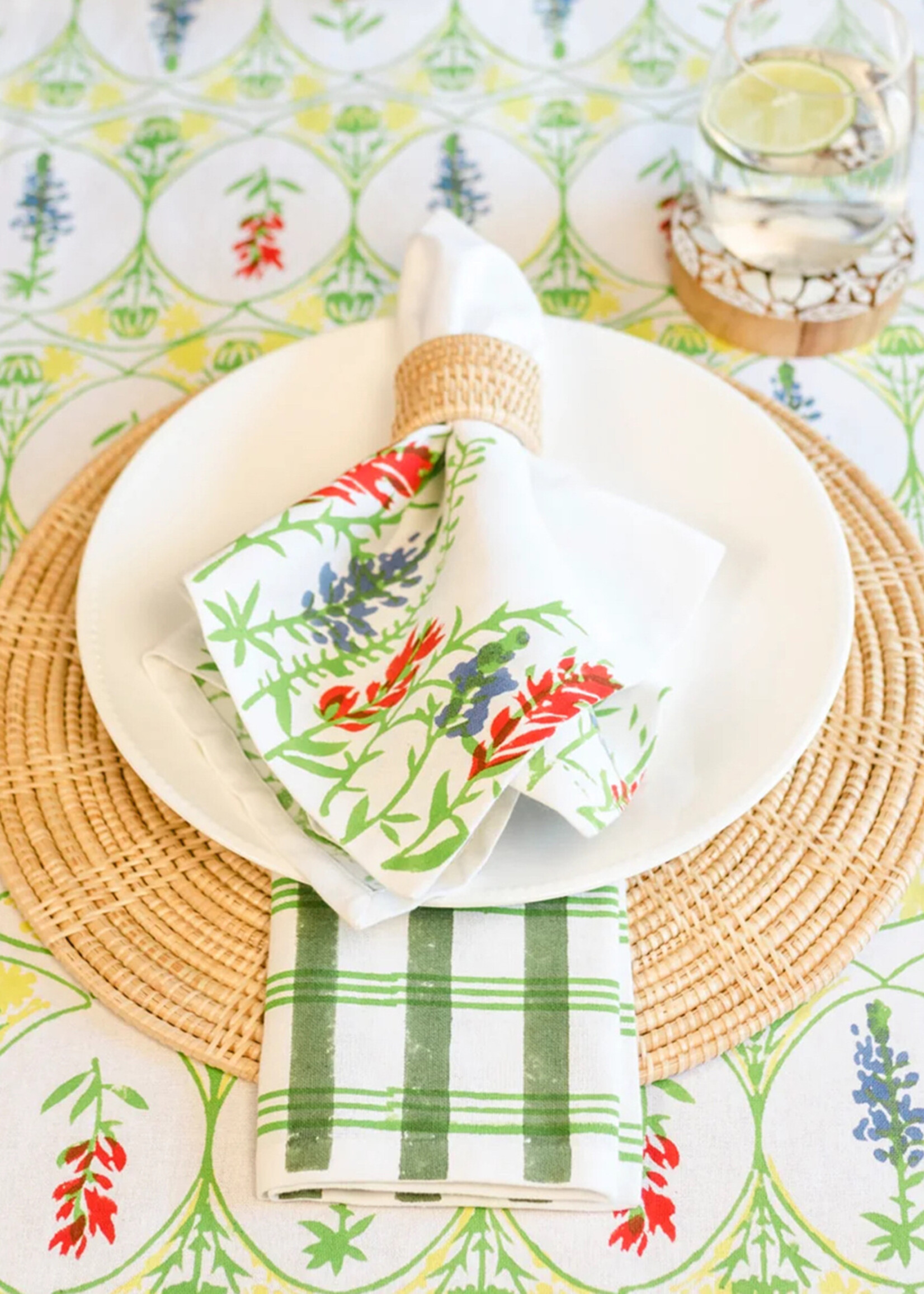 Mended FINAL SALE - Wildflower Bloom Napkin Set