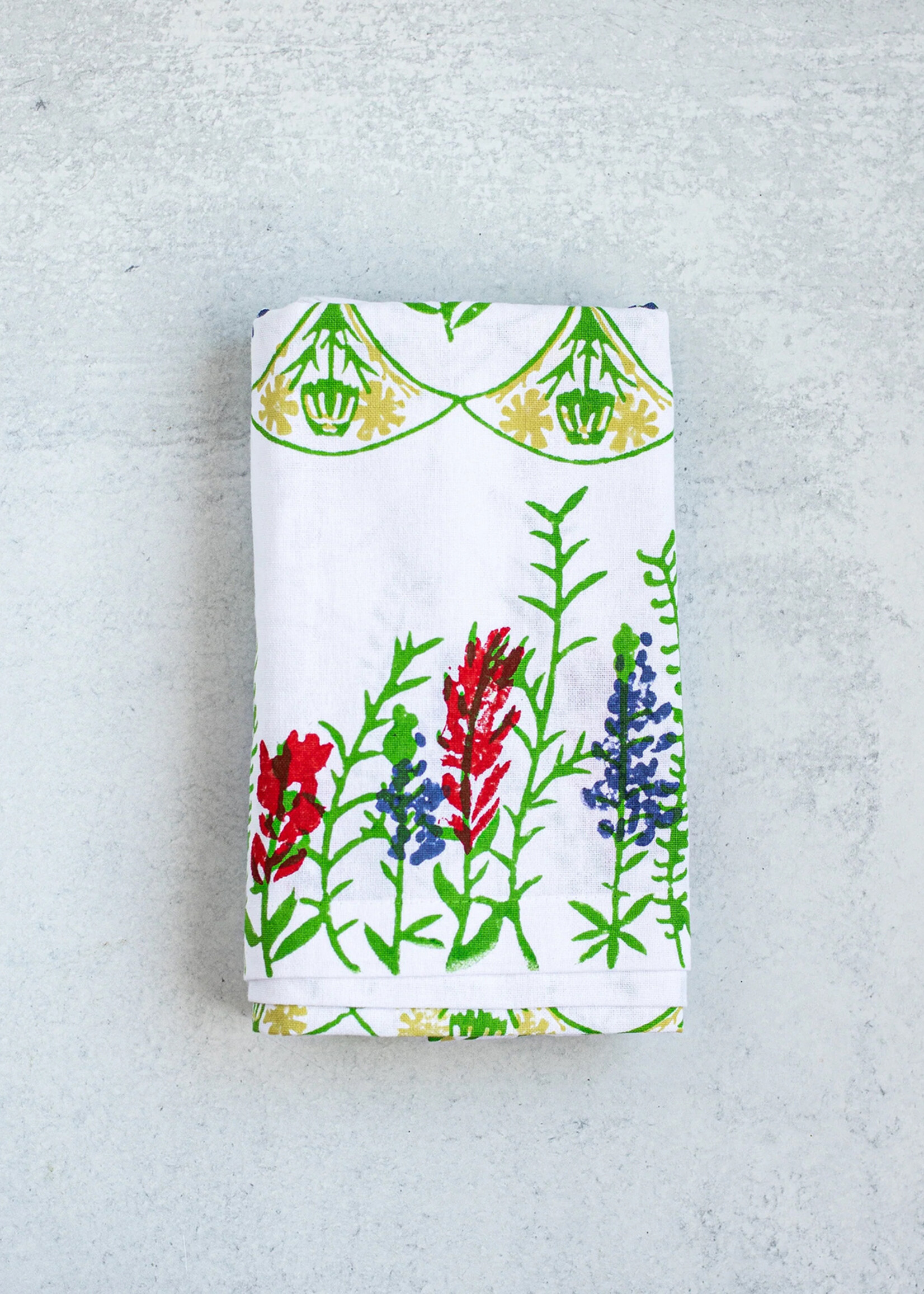 Mended 18" x  90" Wildflower Table Runner