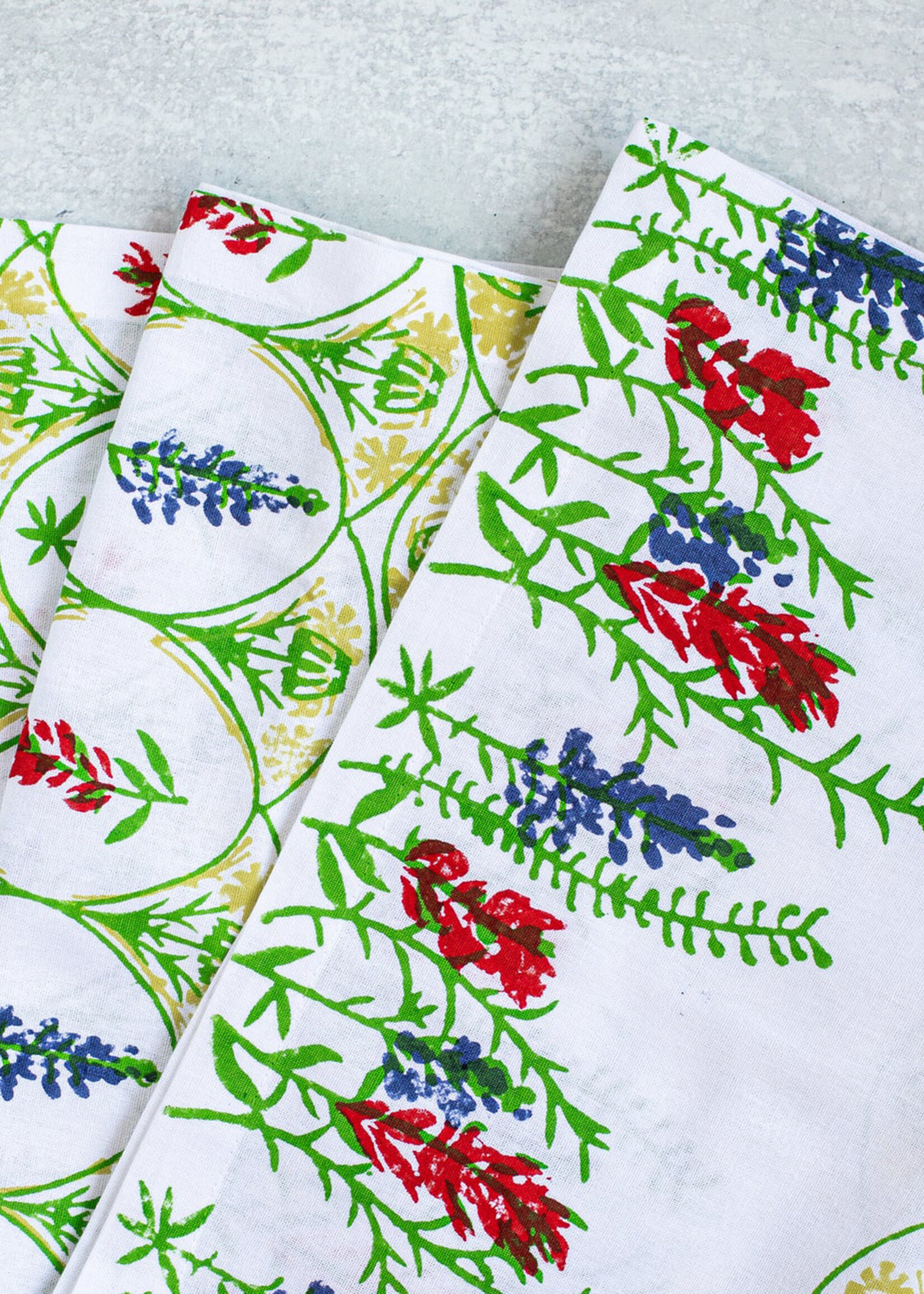 Mended 18" x  90" Wildflower Table Runner