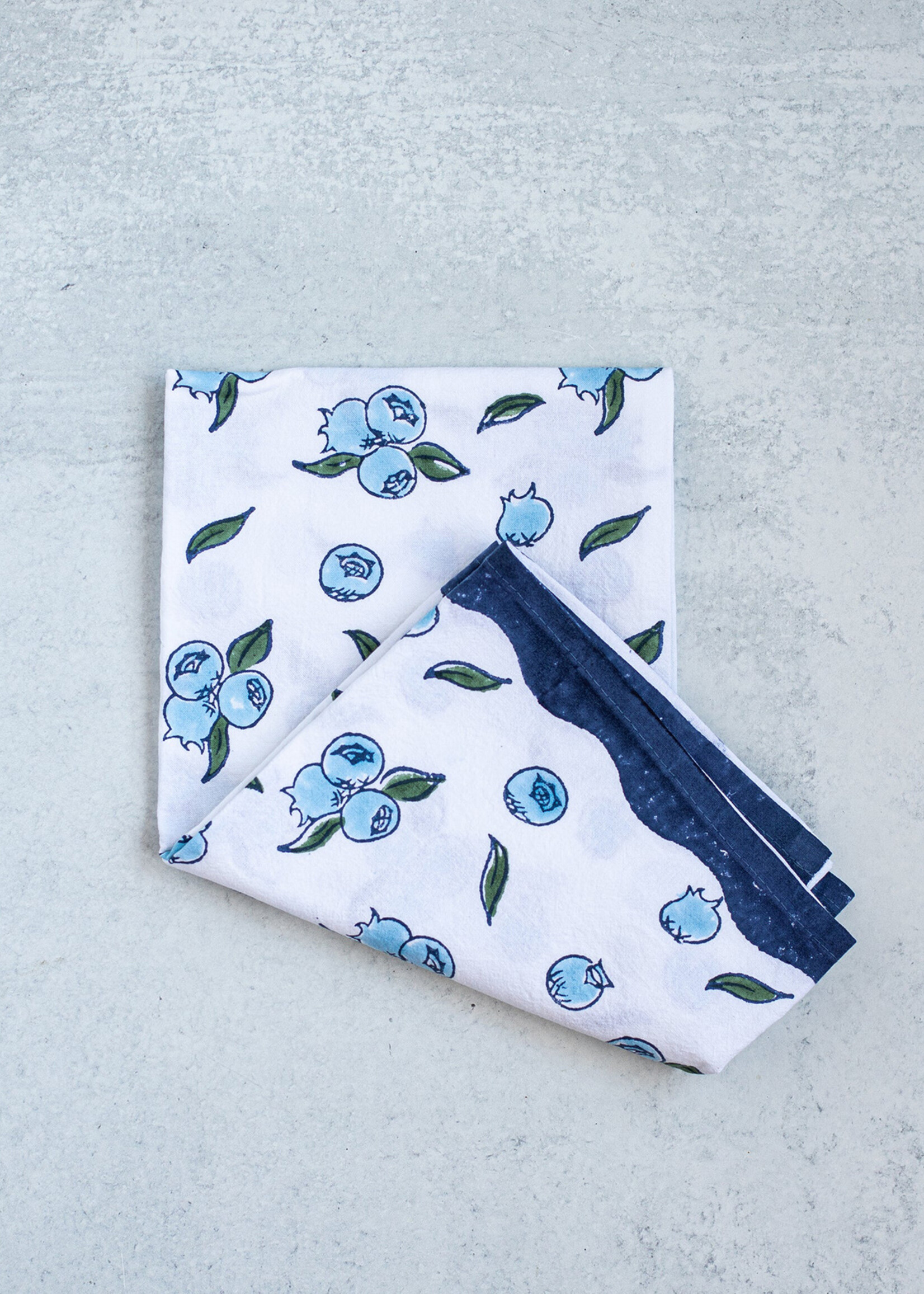 Mended Blueberry Tea Towel