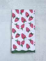 Mended Strawberry Tea Towel