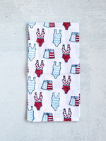 Mended Swimsuits Tea Towel