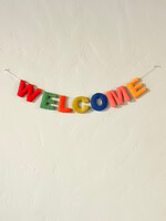 Ganesh Himal Felt Welcome Banner