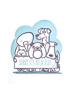 Good Paper Ruff Encouragement Card