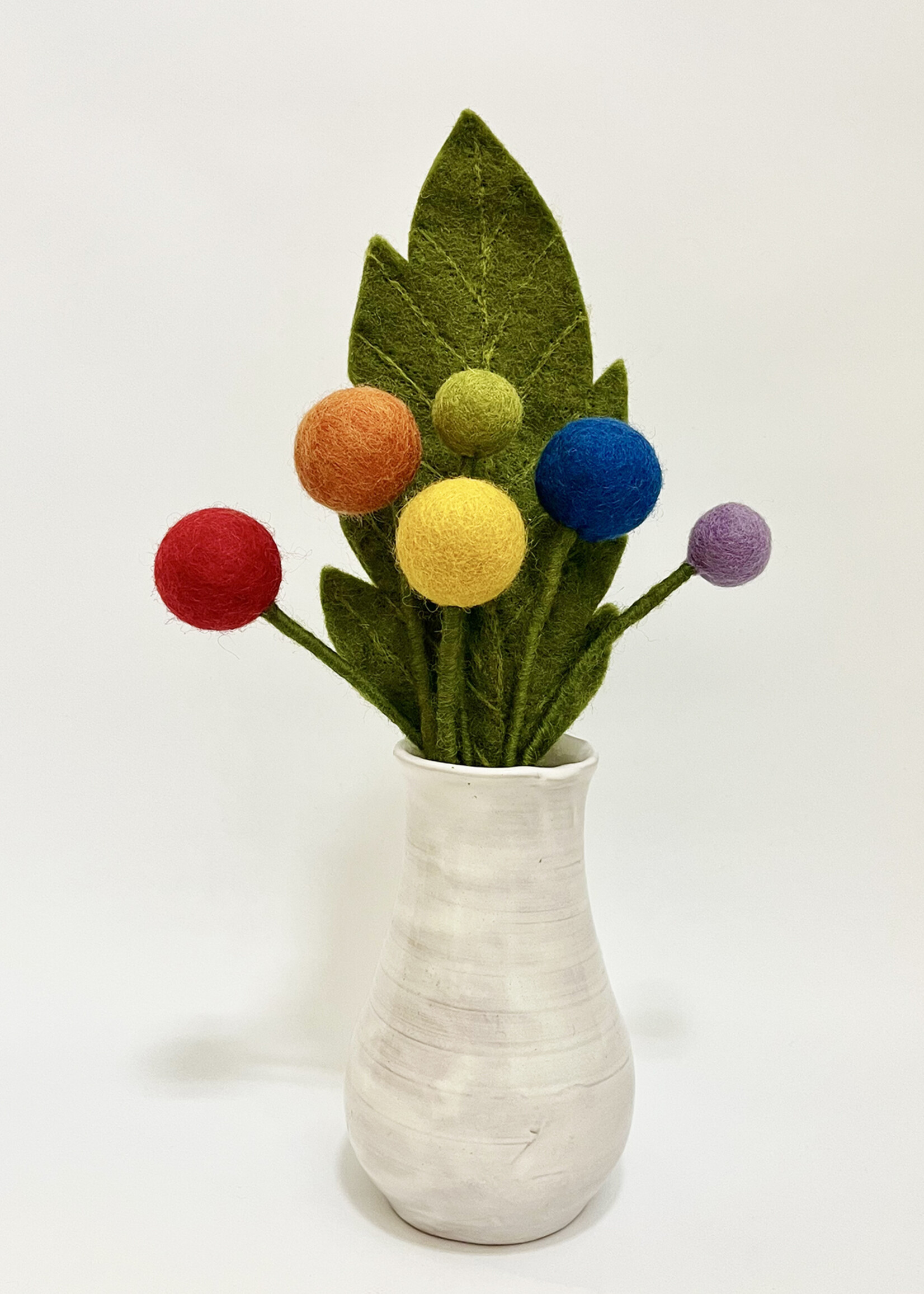 Gry and Sif LGBTQ+ Pride Felt Flower Bouquet