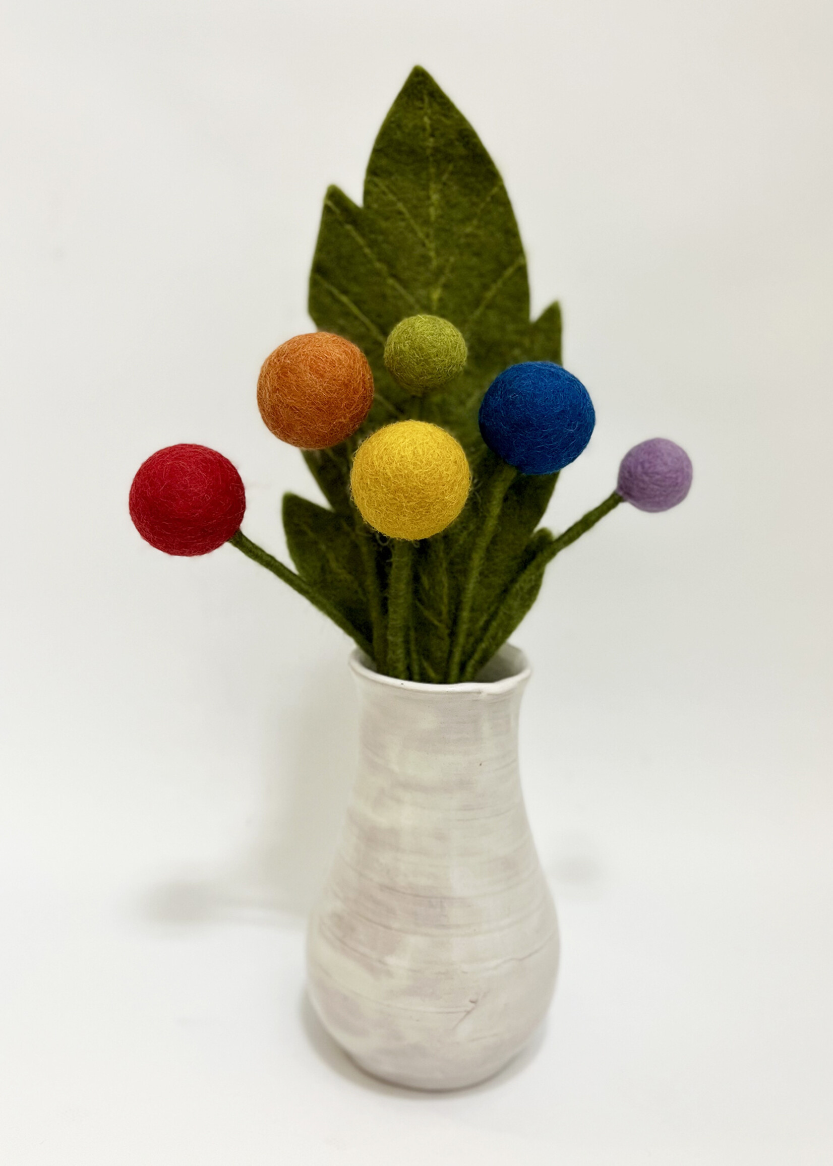 Gry and Sif LGBTQ+ Pride Felt Flower Bouquet