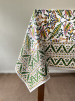 Natural Habitat Victoria & Albert Tablecloth - Pink & Green