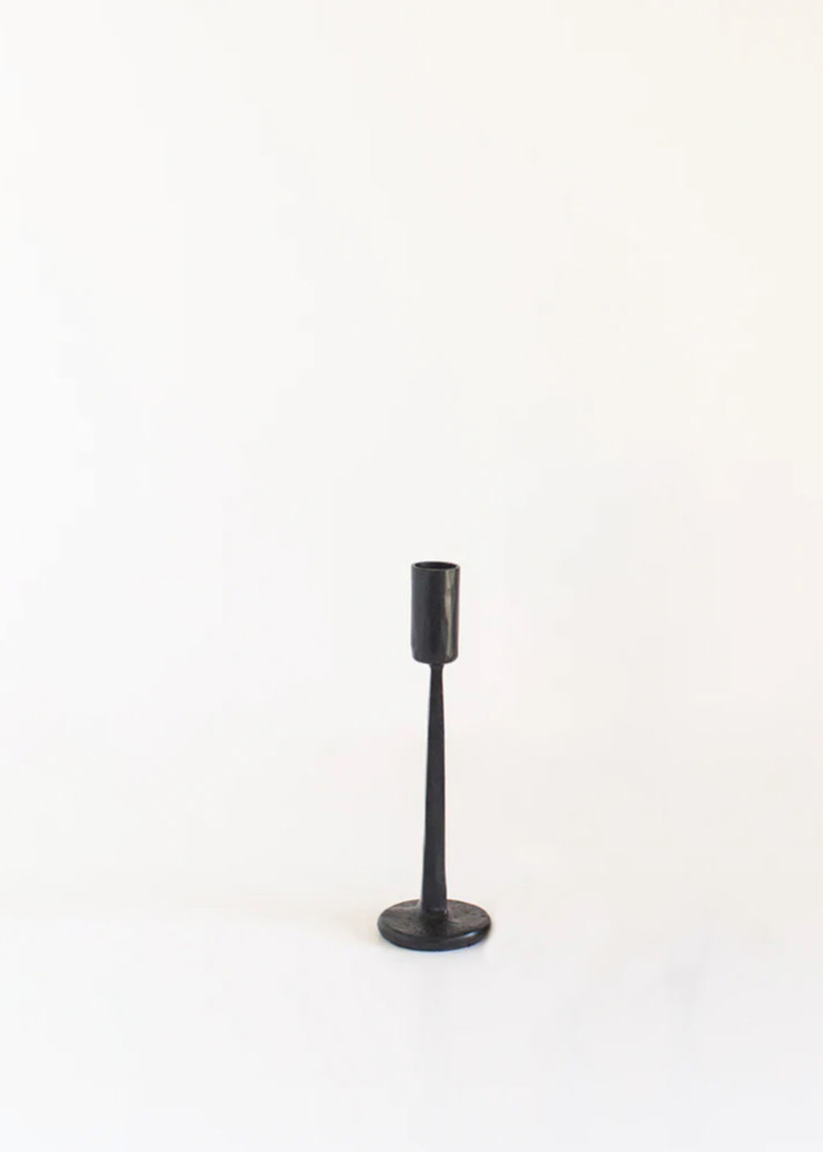 Creative Women Dante Candle Holder - Black Finish