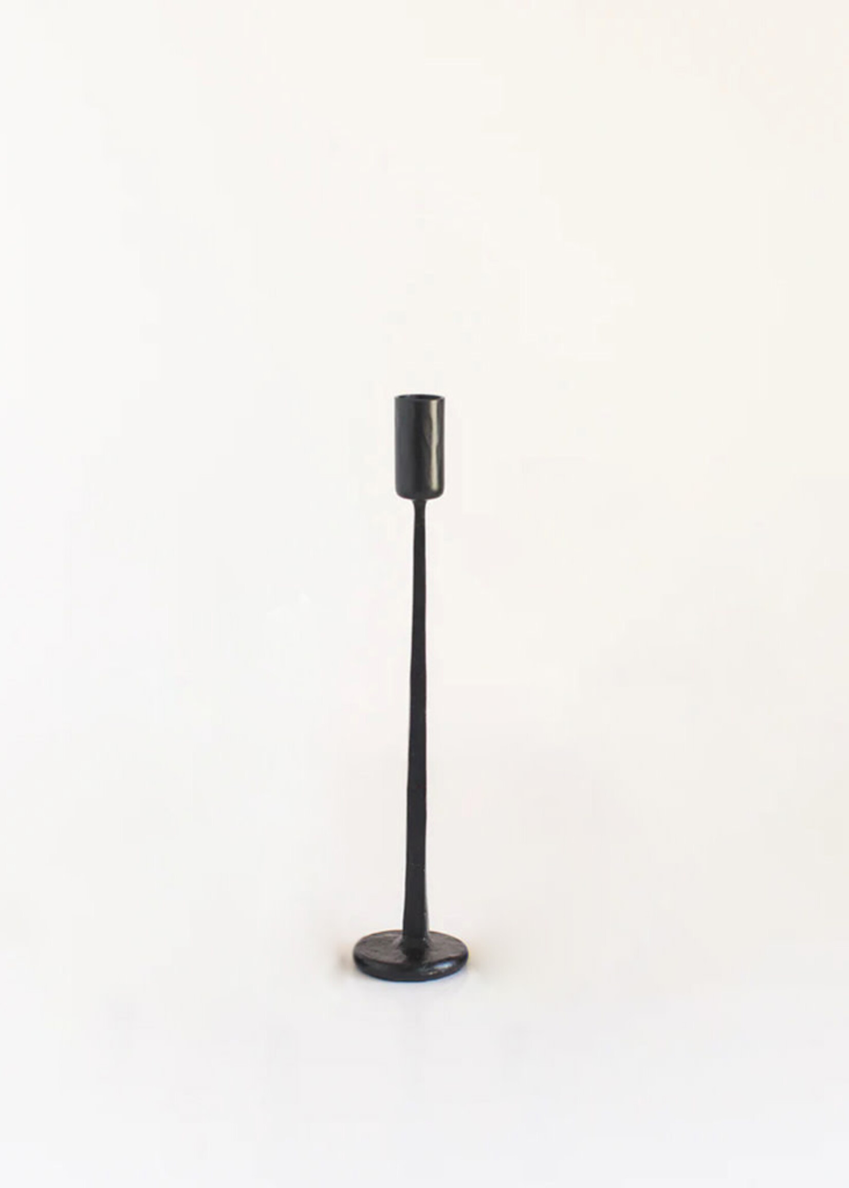 Creative Women Dante Candle Holder - Black Finish