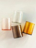 Creative Women Handblown Hammered Glass Cup