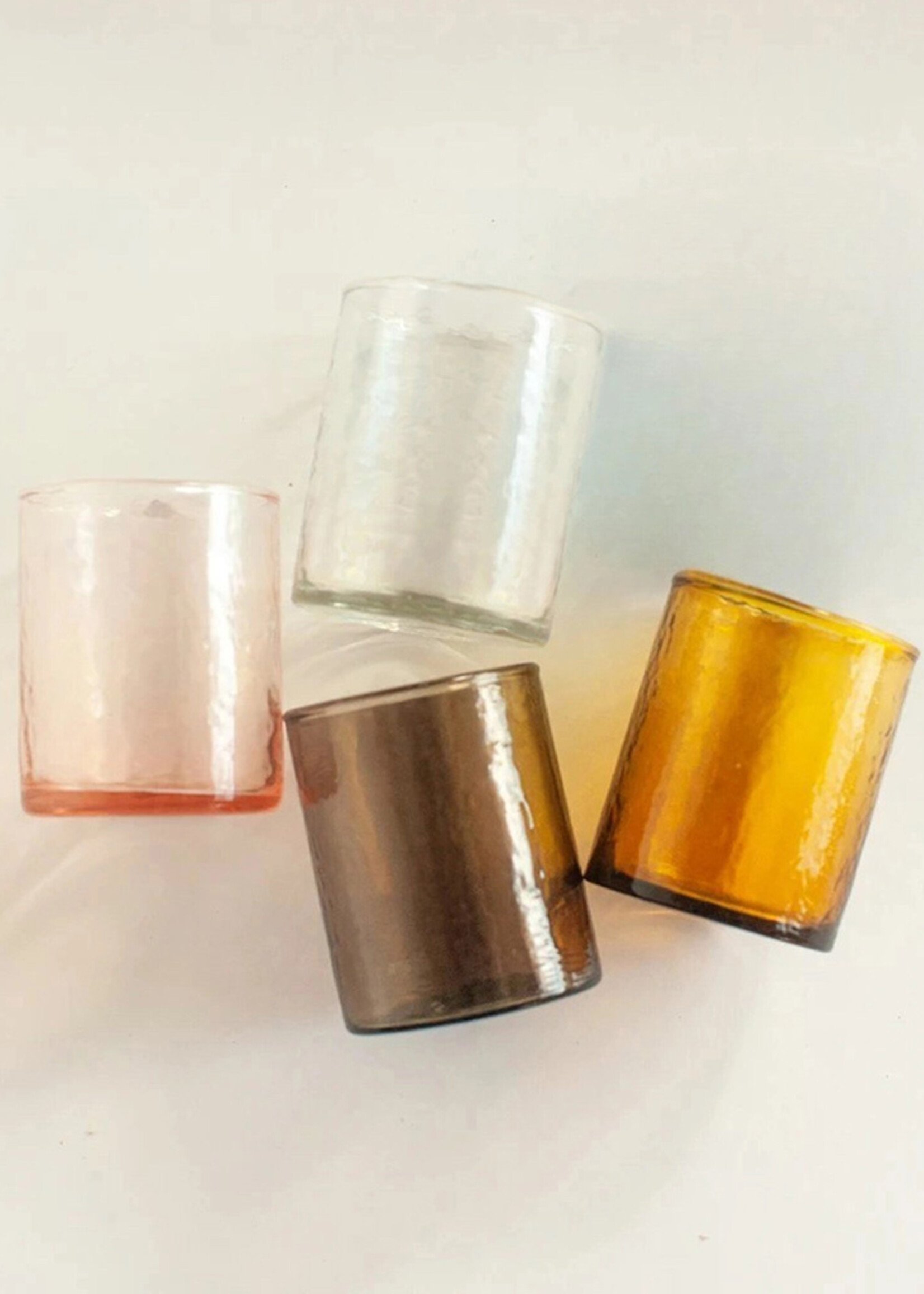 Creative Women Handblown Hammered Glass Cup