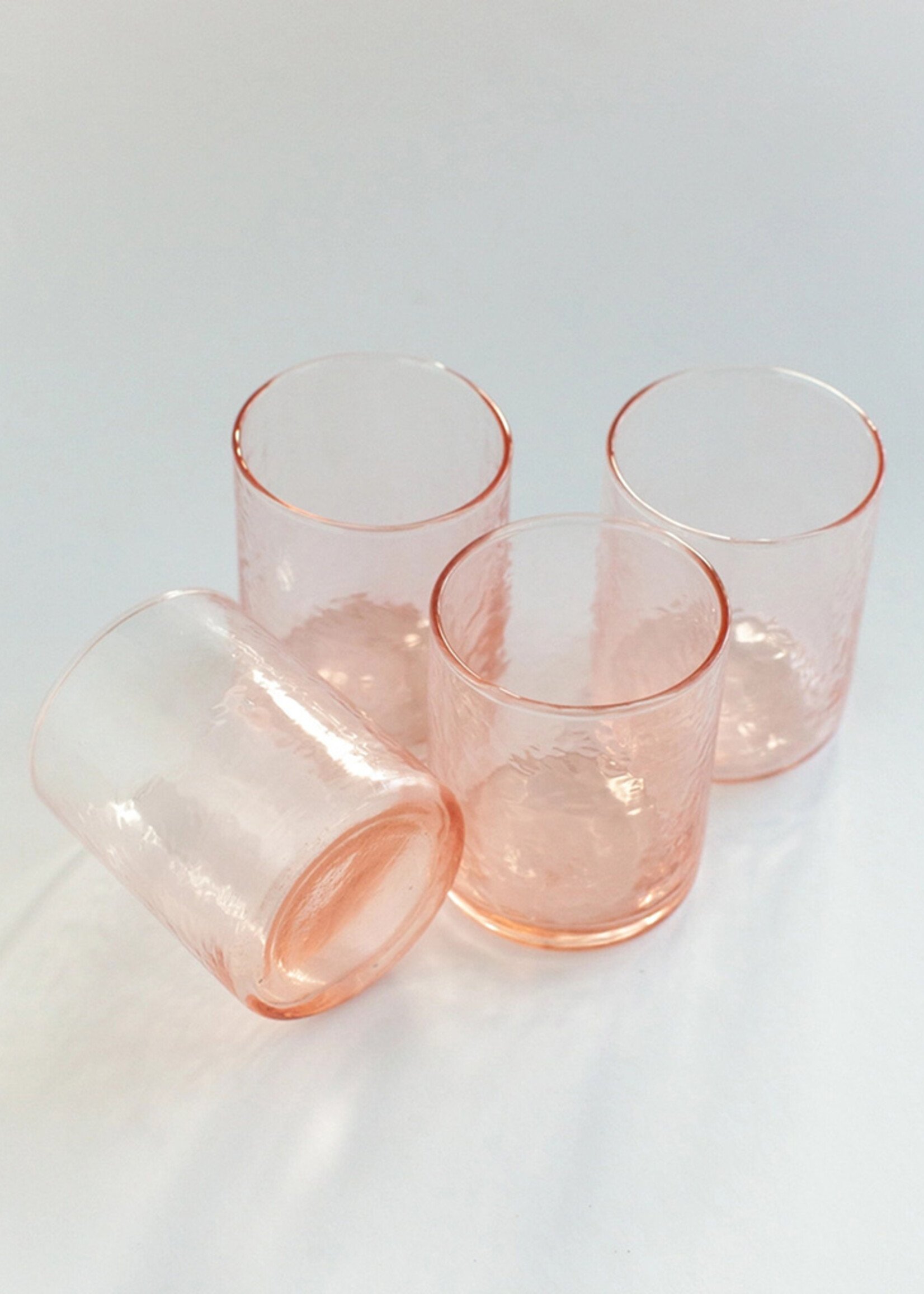 Creative Women Handblown Hammered Glass Cup