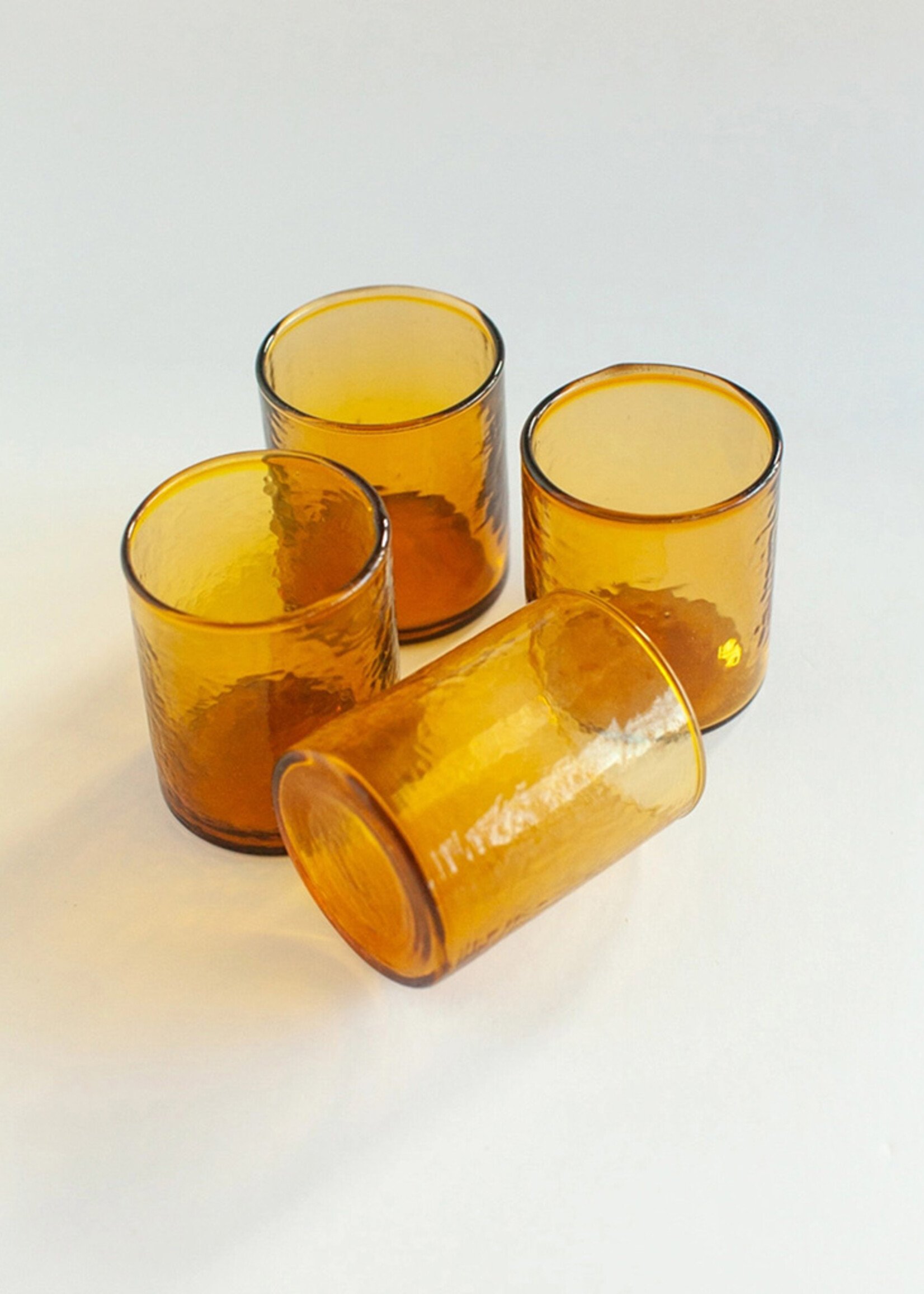 Creative Women Handblown Hammered Glass Cup