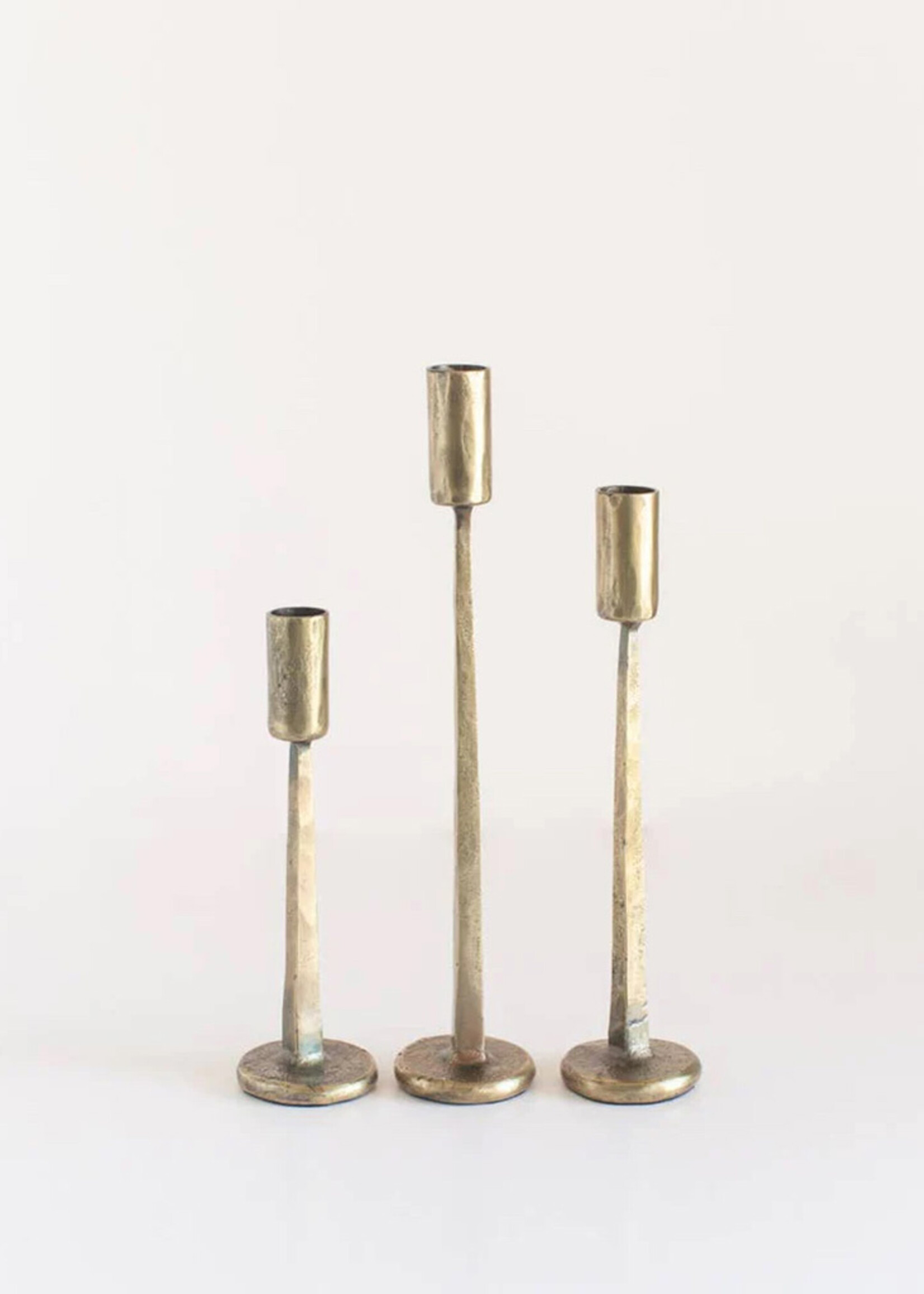 Creative Women Dante Candle Holder - Brass Finish