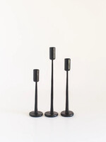 Creative Women Dante Candle Holder - Black Finish