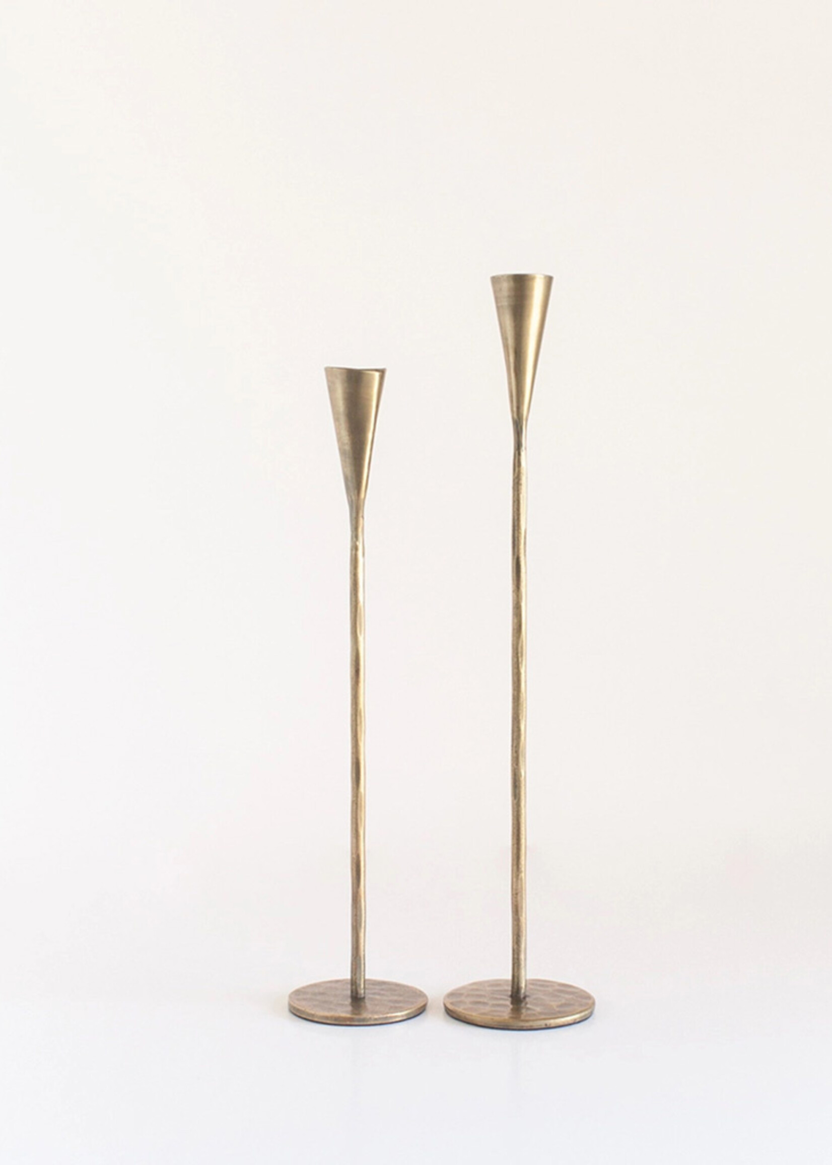 Creative Women Phoenix Candle Holder - Brass Finish