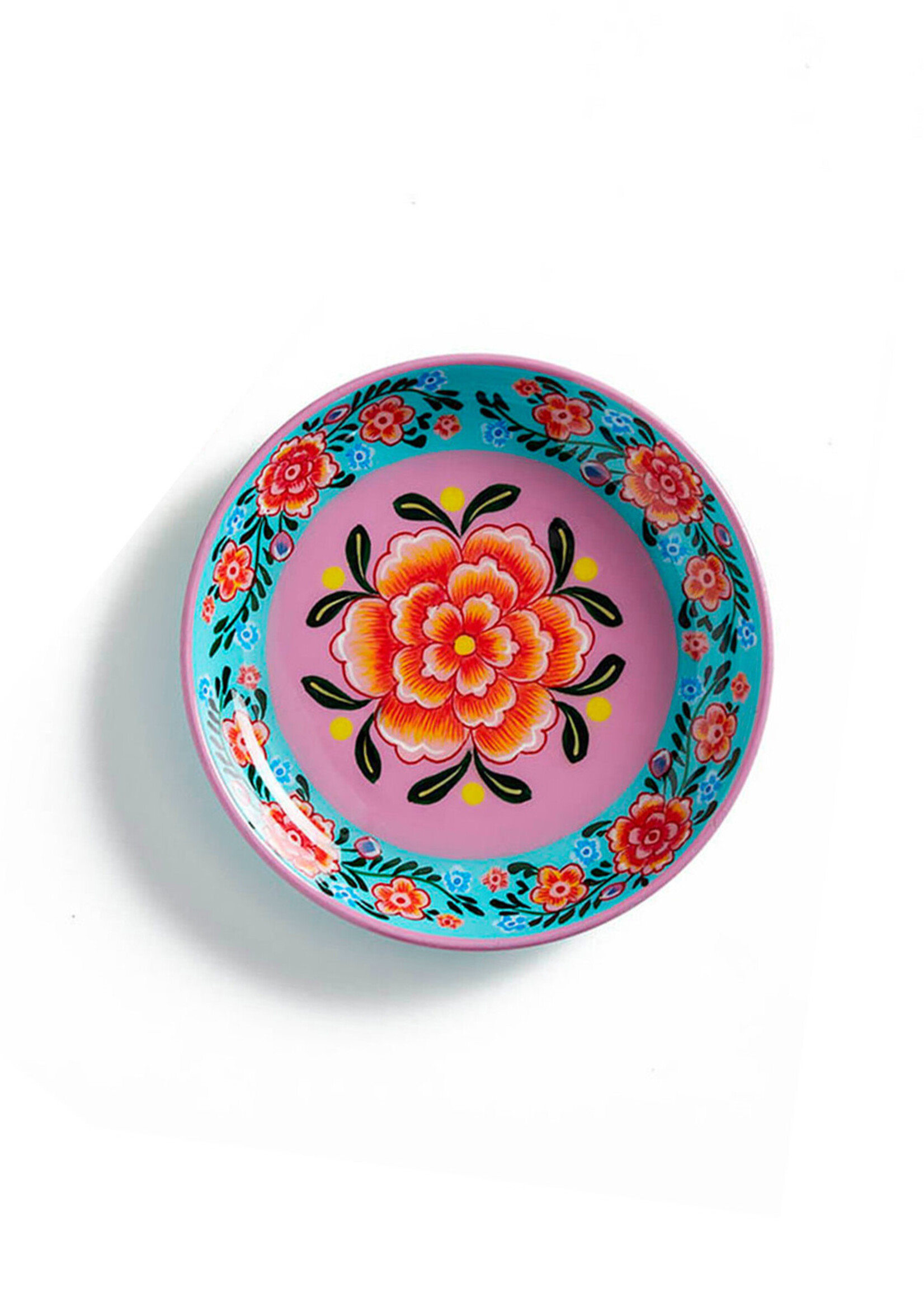SERRV Bright Kashmiri Appetizer Plate