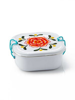 SERRV Bright Floral White Bento Box