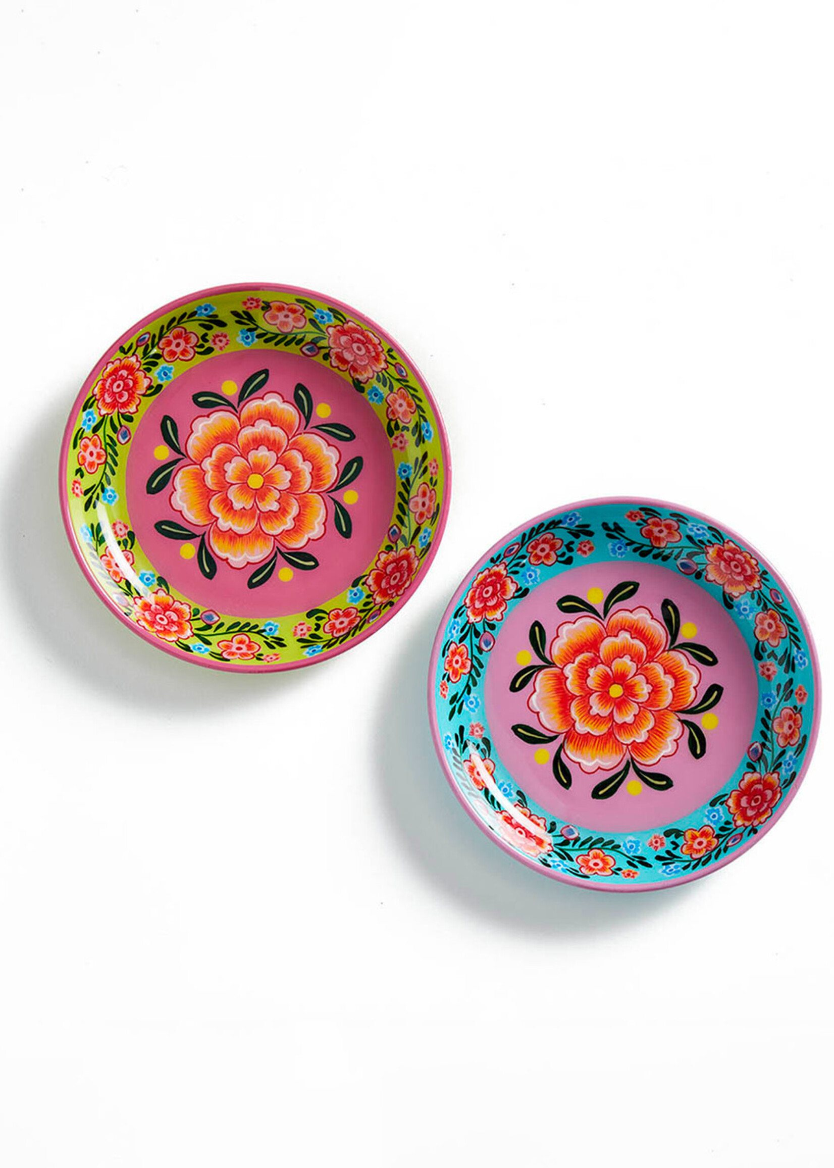 SERRV Bright Kashmiri Appetizer Plate