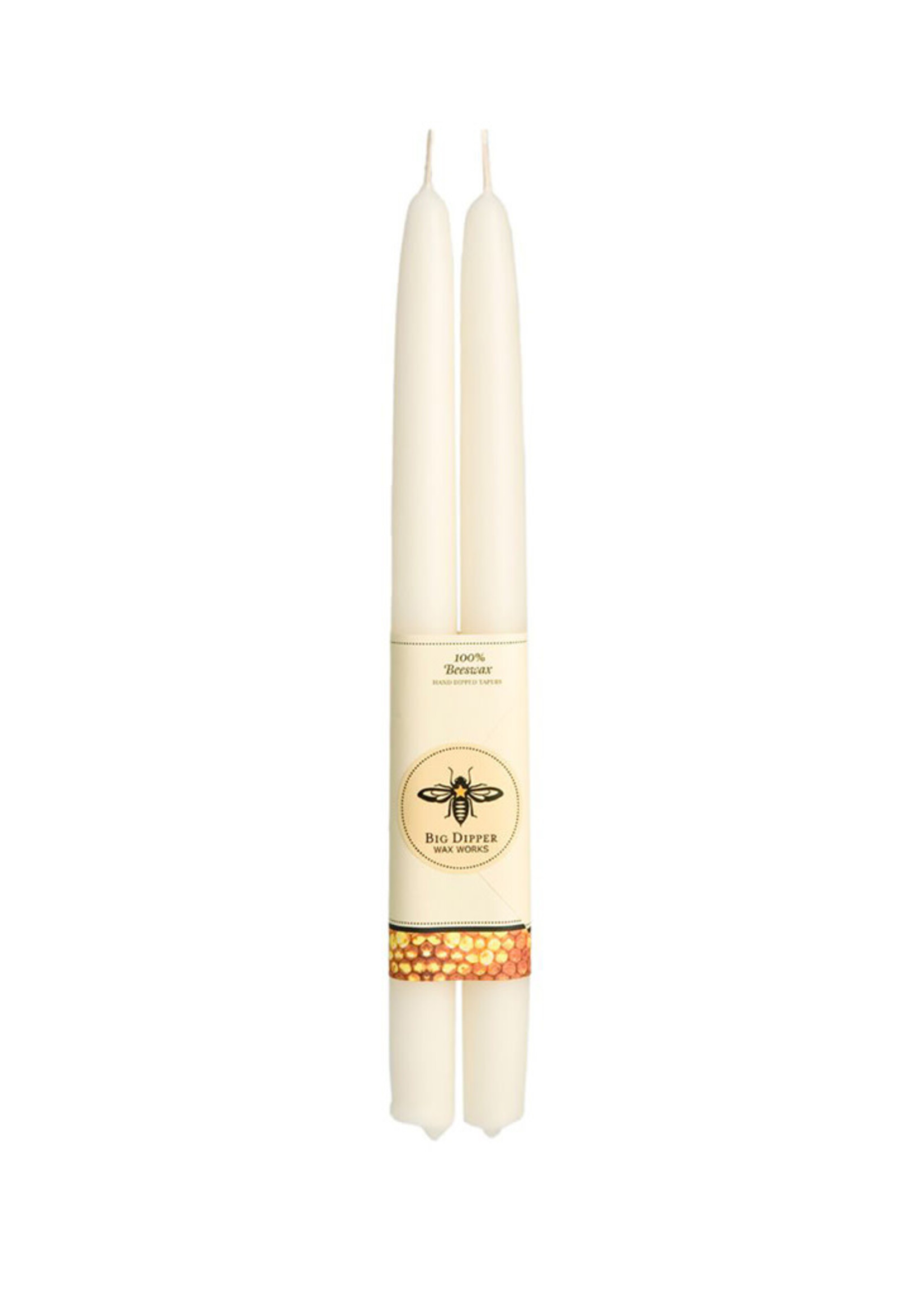 100% Beeswax Taper Candles