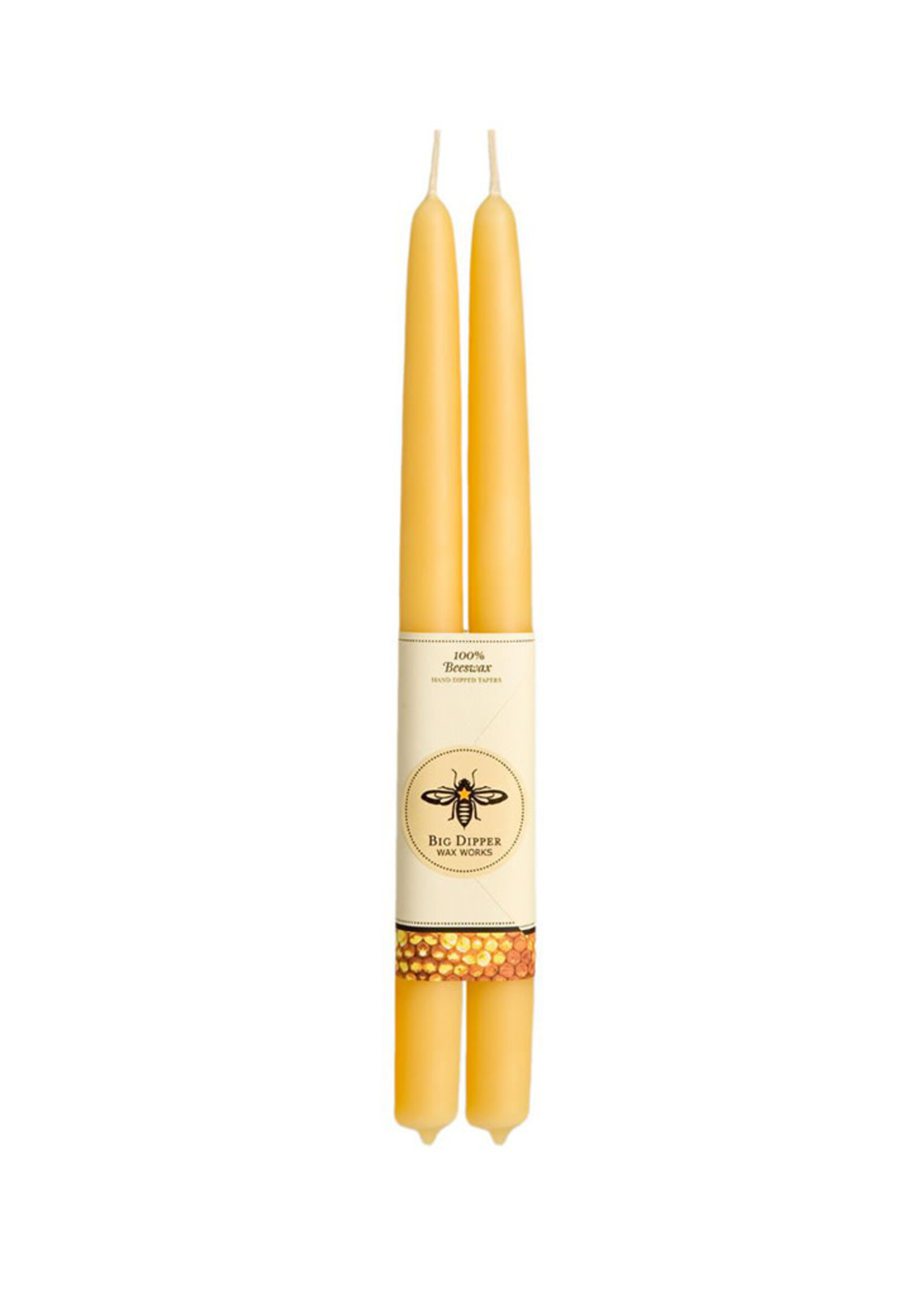 100% Beeswax Taper Candles