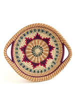 Mayan Hands 13" Chumil Purple Basket