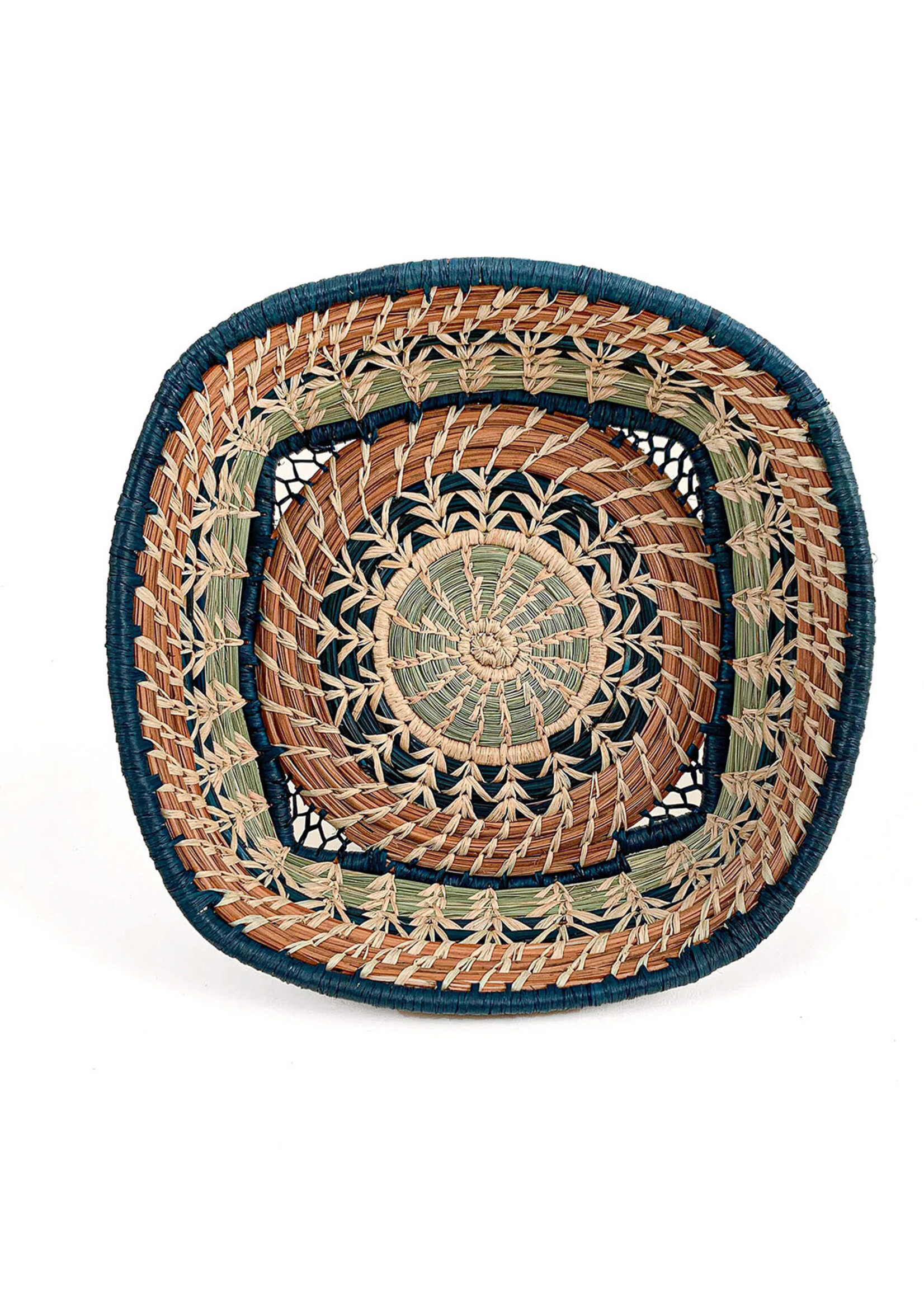 Mayan Hands 8.5" Micaela Basket