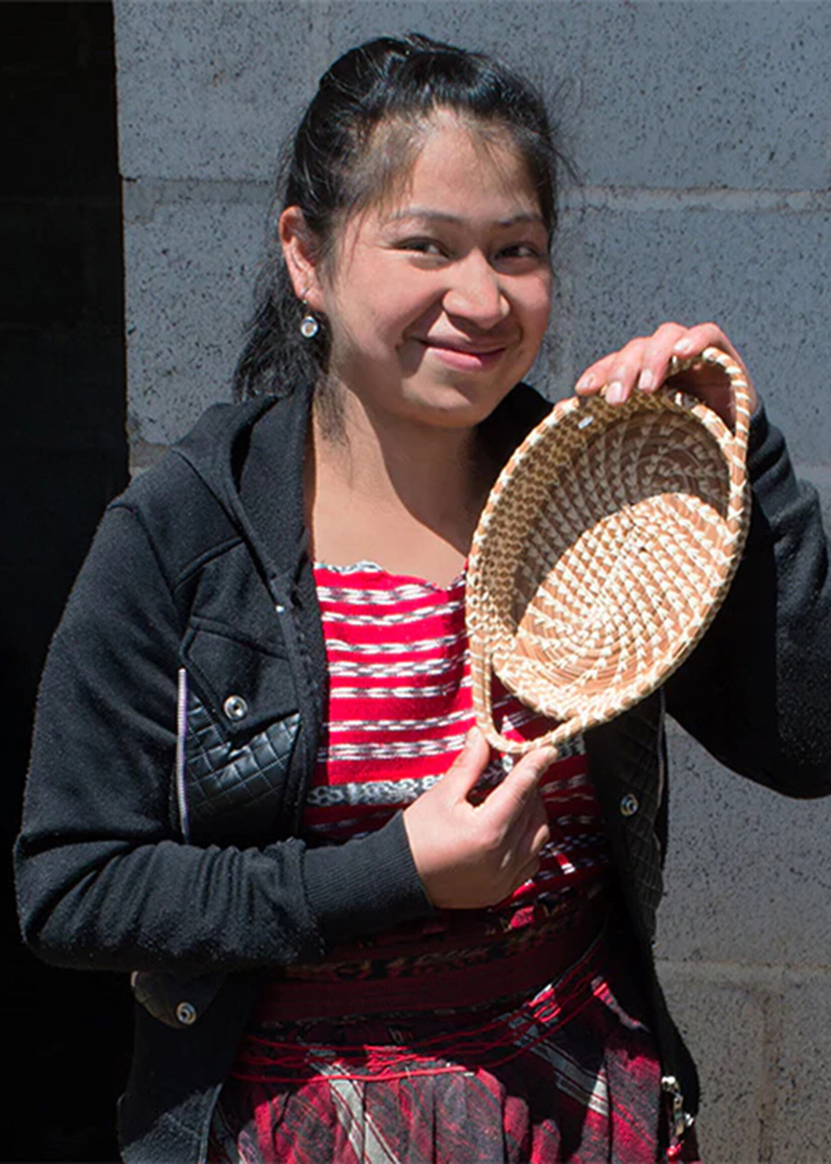 Mayan Hands 10" Zoila Basket