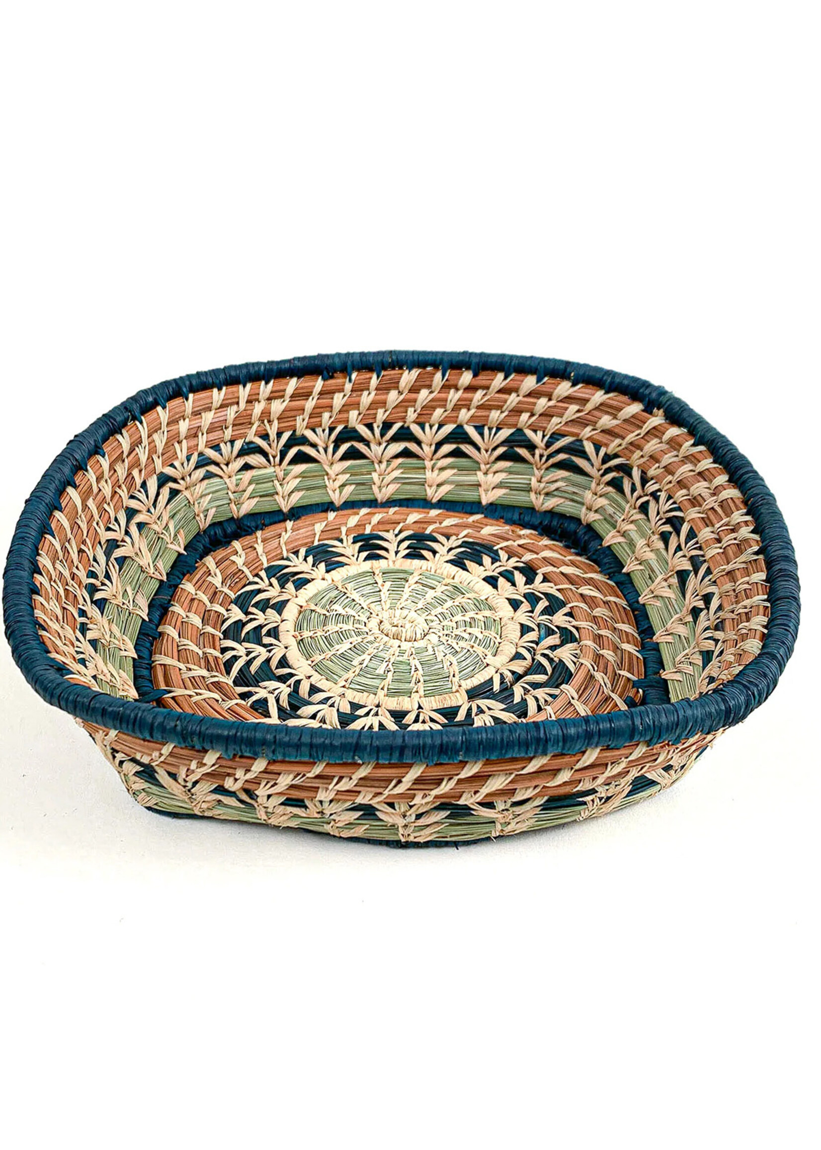 Mayan Hands 8.5" Micaela Basket