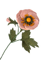 Felt Peony Flower