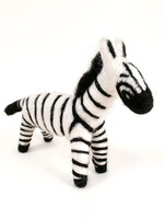 Mayan Hands Felt Zebra