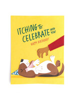 Good Paper Itching To Celebrate Dog Birthday Card