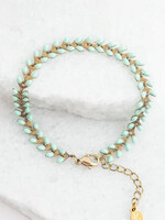 Starfish Project Seeds of Hope Mint Bracelet