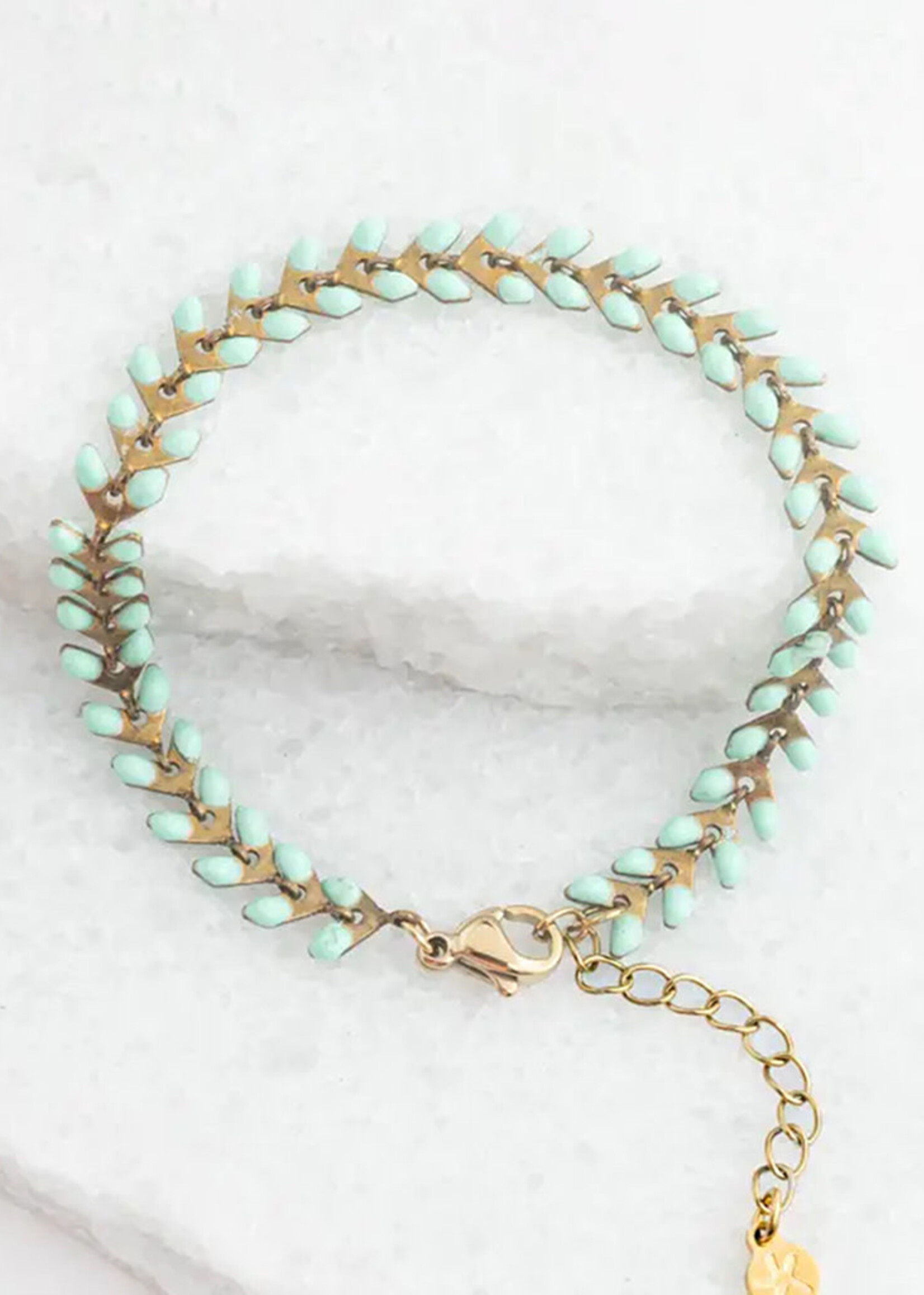 Starfish Project Seeds of Hope Mint Bracelet