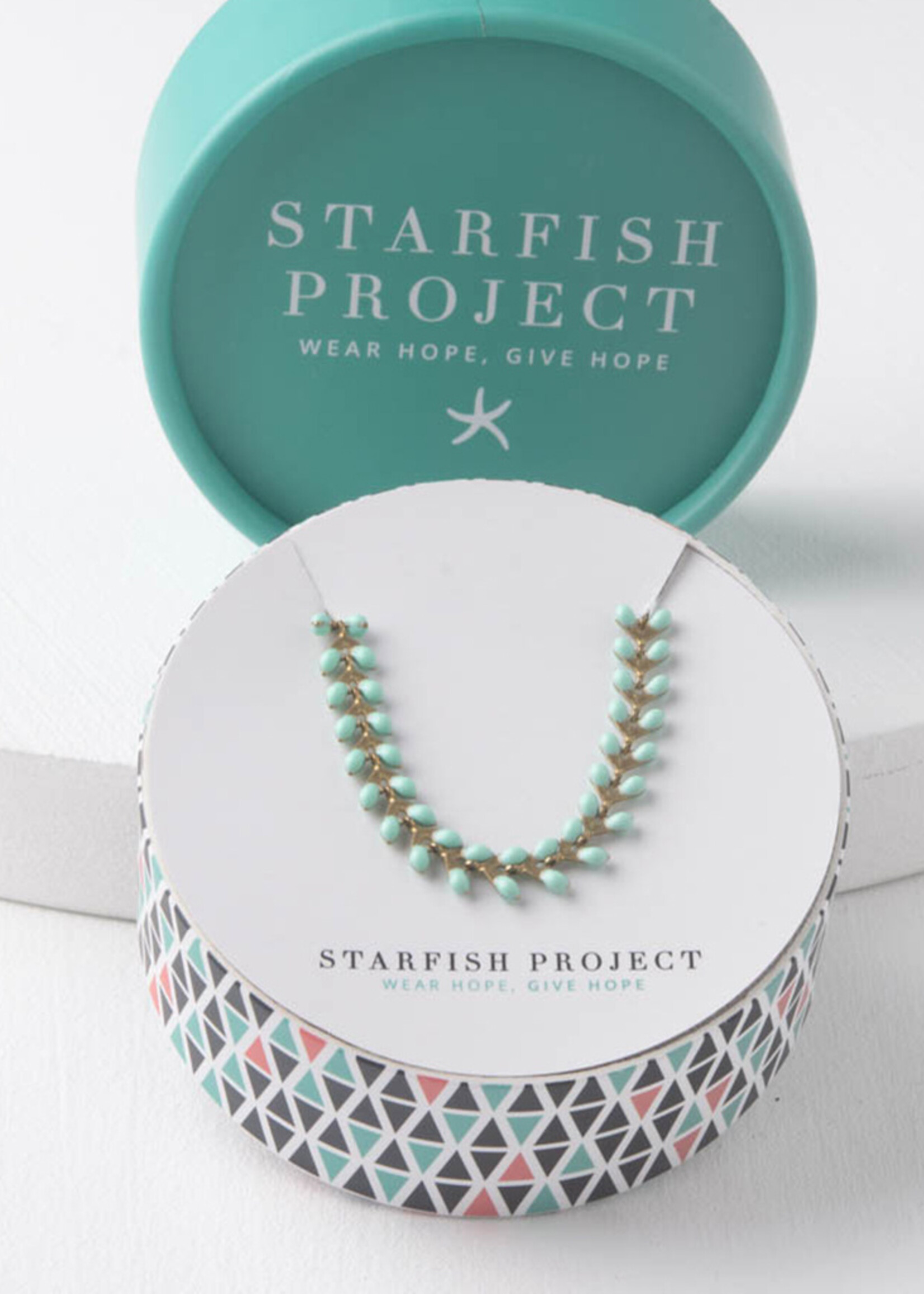 Starfish Project Seeds of Hope Mint Necklace