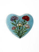 Pampeana Flower Heart Glass Dish