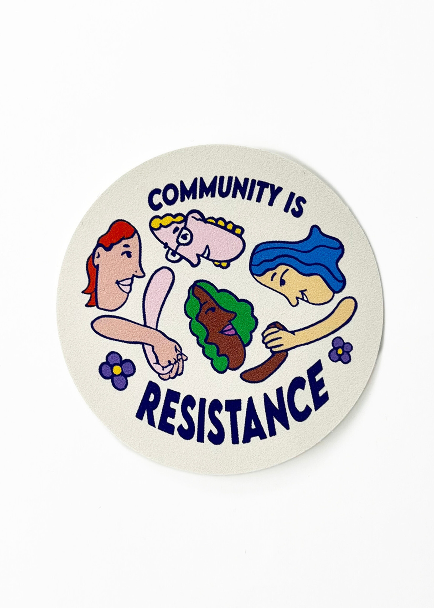 Community Is Resistance Sticker