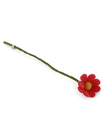 Gry and Sif Melon Pink Felt Flower Anemone