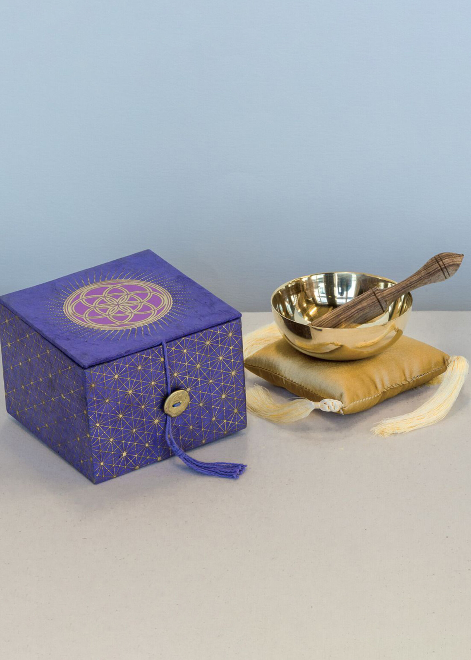 dZi 3.5" Seed of Life Meditation Bowl